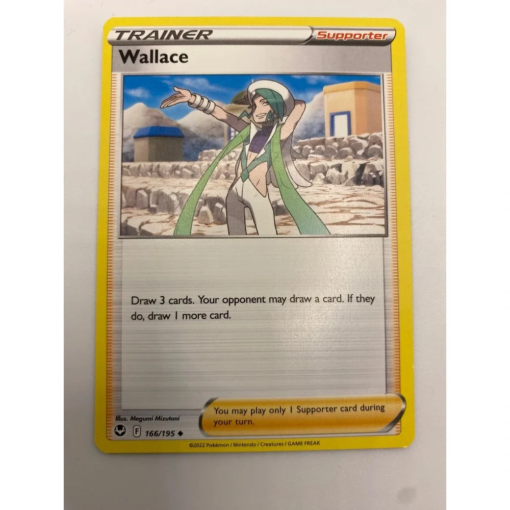 wallace pokemon card Pokemon | Toys | Pokemon Wallace Silver Tempest 66195 Trainer Supporter Card  Uncommon